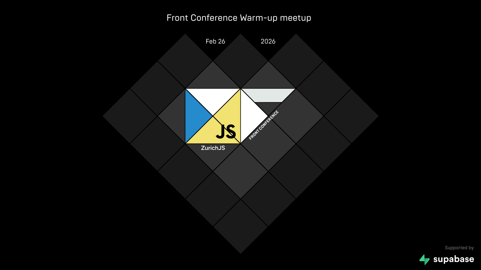 ZurichJS X FrontConf: Warm Up - ZurichJS event