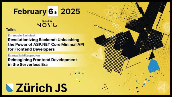 Zurich JS Meetup #2: New Year, New Talks!