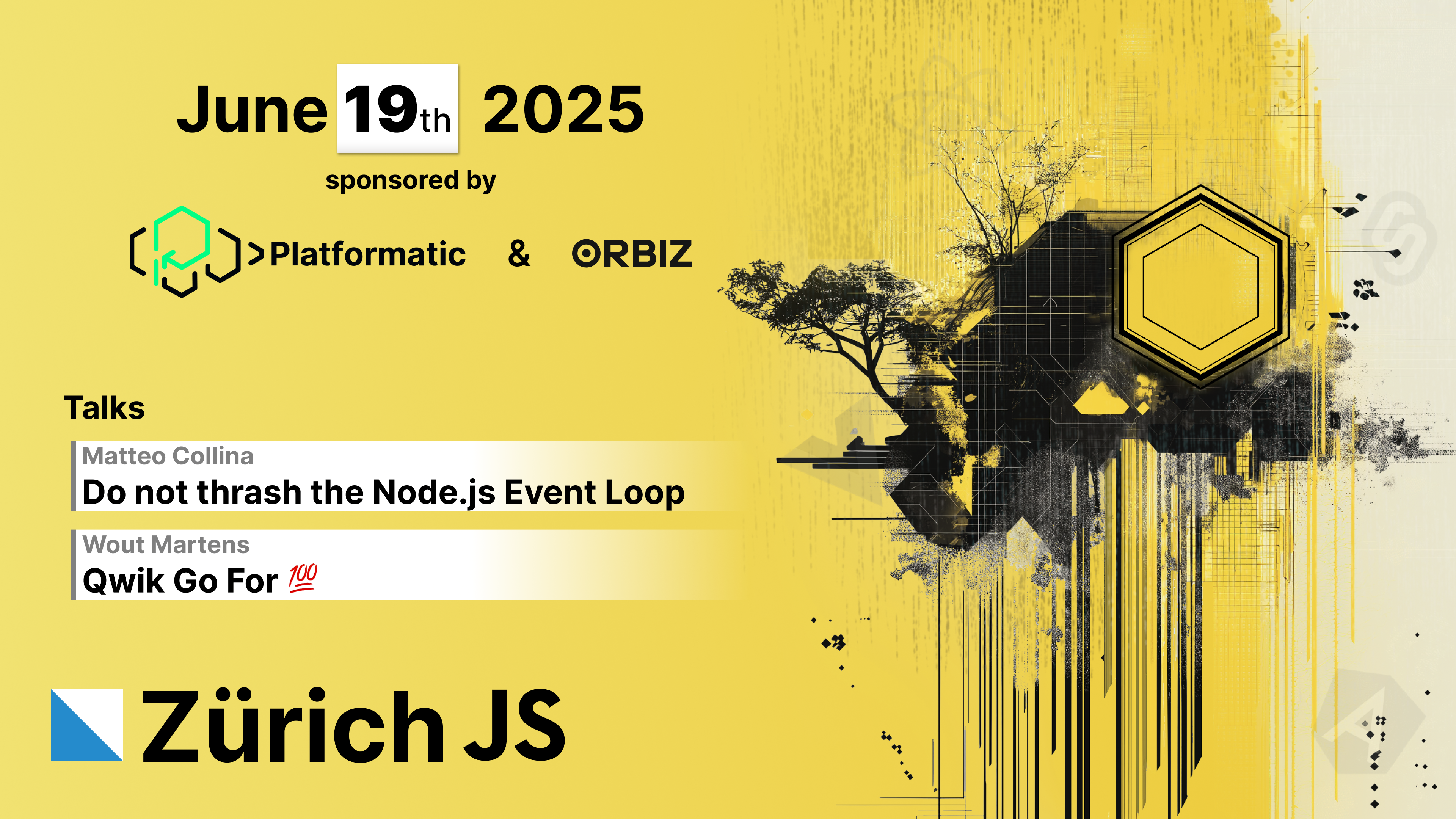 Pro Zurich JS Meetup #6: June's server solstice